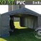 Lagertält PRO 5 x 8 x 2,5 x 3,89 m XL 500 g/m² PVC